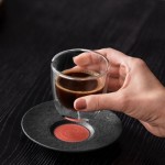 Блюдце к чашке для эспрессо 12 см Manufacture Rock Glow Villeroy & Boch Блюдце к чашке для эспрессо 12 см Manufacture Rock Glow Villeroy & Boch