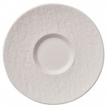 Блюдце к чашке для кофе с молоком 17 см Manufacture Rock blanc Villeroy & Boch Блюдце к чашке для кофе с молоком 17 см Manufacture Rock blanc Villeroy & Boch