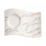 Блюдце 22x17 см New Wave Caffe Animals Villeroy & Boch Блюдце 22x17 см New Wave Caffe Animals Villeroy & Boch