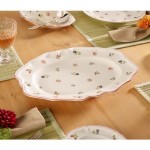 Блюдо овальне 37 см Petite Fleur Villeroy & Boch Блюдо овальне 37 см Petite Fleur Villeroy & Boch
