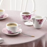 Блюдце для кофейной чашки розовое 14 см Rose Garden Villeroy & Boch Блюдце для кофейной чашки розовое 14 см Rose Garden Villeroy & Boch