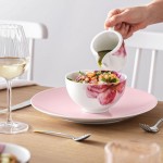 Тарелка столовая розовая 28,5 см Rose Garden Villeroy & Boch