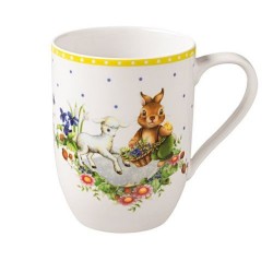 Кружка с ручкой Кролики Дедушка Ханс и Пауль  Spring Awakening Villeroy & Boch