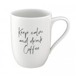 Кружка 0,34 л Keep calm and drink coffee - Statement Villeroy & Boch Кружка 0,34 л Keep calm and drink coffee - Statement Villeroy & Boch