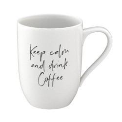 Кружка 0,34 л Keep calm and drink coffee - Statement Villeroy & Boch