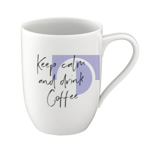 Кружка 0,34 л Keep calm and drink coffee - Statement Villeroy & Boch Кружка 0,34 л Keep calm and drink coffee - Statement Villeroy & Boch