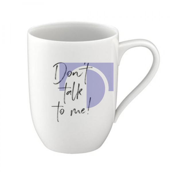 Кружка 0,34 л Don´t talk to me - Statement Villeroy & Boch Кружка 0,34 л Don´t talk to me - Statement Villeroy & Boch