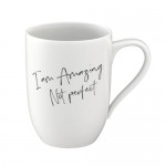 Кружка 0,34 л I´m amazing. Not perfect - Statement Villeroy & Boch Кружка 0,34 л I´m amazing. Not perfect - Statement Villeroy & Boch