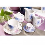 Блюдце для чашки для эспрессо 12 см Mariefleur Gris Basic Villeroy & Boch Блюдце для чашки для эспрессо 12 см Mariefleur Gris Basic Villeroy & Boch
