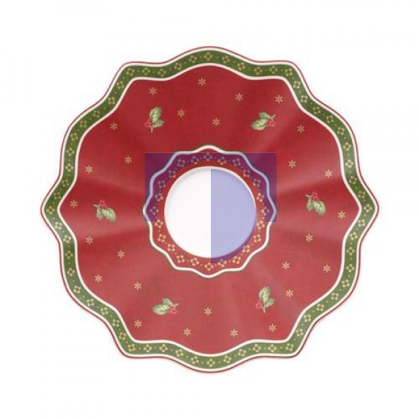 Блюдце для чашки для кофе, чая красное 16,5 см Toy's Delight Villeroy & Boch Блюдце для чашки для кофе, чая красное 16,5 см Toy's Delight Villeroy & Boch