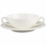 Блюдце для чашки для завтрака, суповой чаши 18 см White Pearl Villeroy & Boch Блюдце для чашки для завтрака, суповой чаши 18 см White Pearl Villeroy & Boch