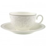 Блюдце для чашки для завтрака, суповой чаши 18 см Gray Pearl Villeroy & Boch Блюдце для чашки для завтрака, суповой чаши 18 см Gray Pearl Villeroy & Boch