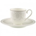 Блюдце для чашки эспрессо 13 см Gray Pearl Villeroy & Boch Блюдце для чашки эспрессо 13 см Gray Pearl Villeroy & Boch
