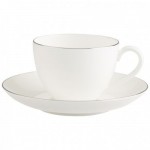 Блюдце для кофейной и чайной чашки 15 см Anmut Platinum №1 Villeroy & Boch Блюдце для кофейной и чайной чашки 15 см Anmut Platinum №1 Villeroy & Boch