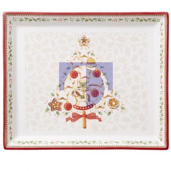 Блюдо для выпечки Елка 27 х 22,5 см Winter Bakery Delight Villeroy & Boch Блюдо для выпечки Елка 27 х 22,5 см Winter Bakery Delight Villeroy & Boch