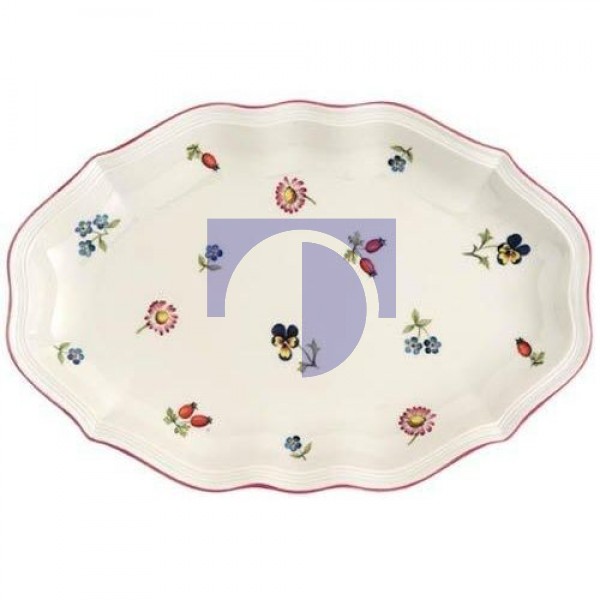 Блюдо для закусок, підставка для соусника, з поглибленням 24 см Petite Fleur Villeroy & Boch Блюдо для закусок, підставка для соусника, з поглибленням 24 см Petite Fleur Villeroy & Boch