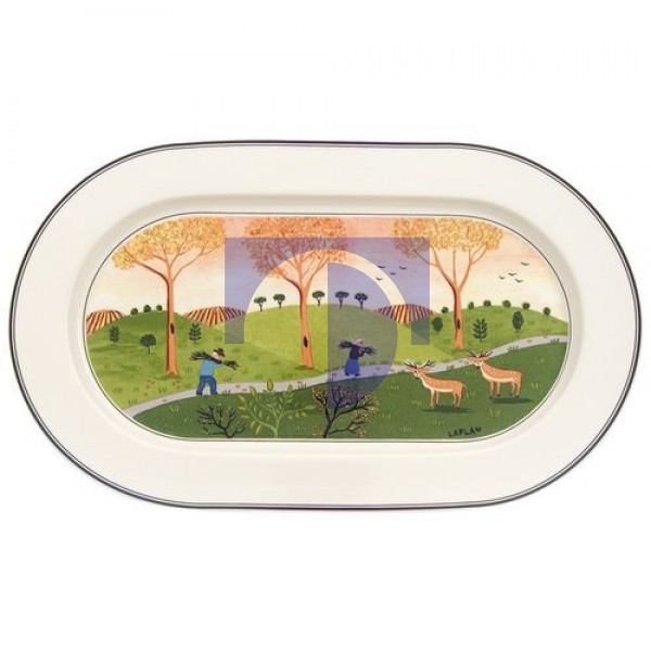 Блюдо овальне 34 см Design Naif Villeroy & Boch Блюдо овальне 34 см Design Naif Villeroy & Boch
