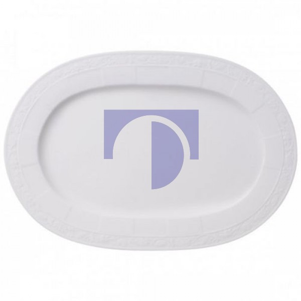 Блюдо овальное 35 см White Pearl Villeroy & Boch Блюдо овальное 35 см White Pearl Villeroy & Boch