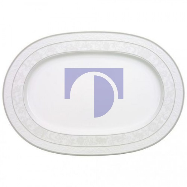 Блюдо овальне 41 см Gray Pearl Villeroy & Boch Блюдо овальне 41 см Gray Pearl Villeroy & Boch