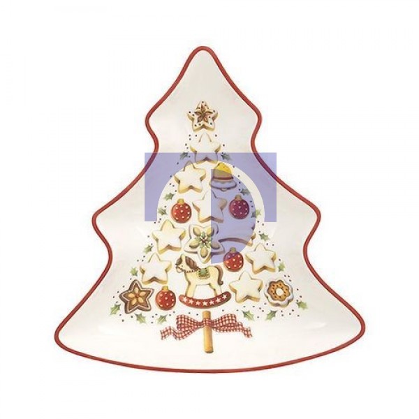 Блюдо в формі ялинки маленьке 17 см Winter Bakery Delight Villeroy & Boch Блюдо в формі ялинки маленьке 17 см Winter Bakery Delight Villeroy & Boch