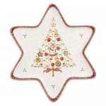 Блюдо в форме звезды 37,5 х 33 см Winter Bakery Delight Villeroy & Boch Блюдо в форме звезды 37,5 х 33 см Winter Bakery Delight Villeroy & Boch