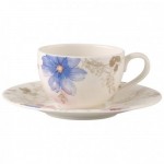 Кавове блюдце 16 см Mariefleur Gris Basic Villeroy & Boch Кавове блюдце 16 см Mariefleur Gris Basic Villeroy & Boch