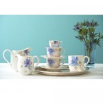 Кружка с ручкой 0,35 л Mariefleur Gris Basic Villeroy & Boch Кружка с ручкой 0,35 л Mariefleur Gris Basic Villeroy & Boch