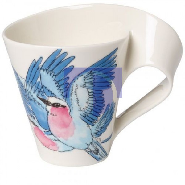 Кружка с ручкой Lilac-Breasted Roller 0,30 л New Wave Caffe Animals of the World Villeroy & Boch Кружка с ручкой Lilac-Breasted Roller 0,30 л New Wave Caffe Animals of the World Villeroy & Boch
