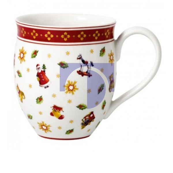 Кружка с ручкой Новогодние игрушки 0,34 л Toy's Delight Villeroy & Boch Кружка с ручкой Новогодние игрушки 0,34 л Toy's Delight Villeroy & Boch
