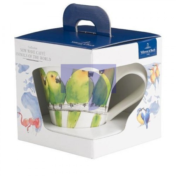 Кружка с ручкой в подарочной упаковке 0,35 л New Wave Caffe Animals Villeroy & Boch Кружка с ручкой в подарочной упаковке 0,35 л New Wave Caffe Animals Villeroy & Boch