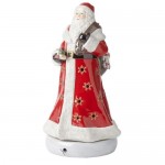 Музыкальная фигурка Санта с подсвечником для чайной свечи, 45 см Christmas Toys Memory Villeroy & Boch Музыкальная фигурка Санта с подсвечником для чайной свечи, 45 см Christmas Toys Memory Villeroy & Boch