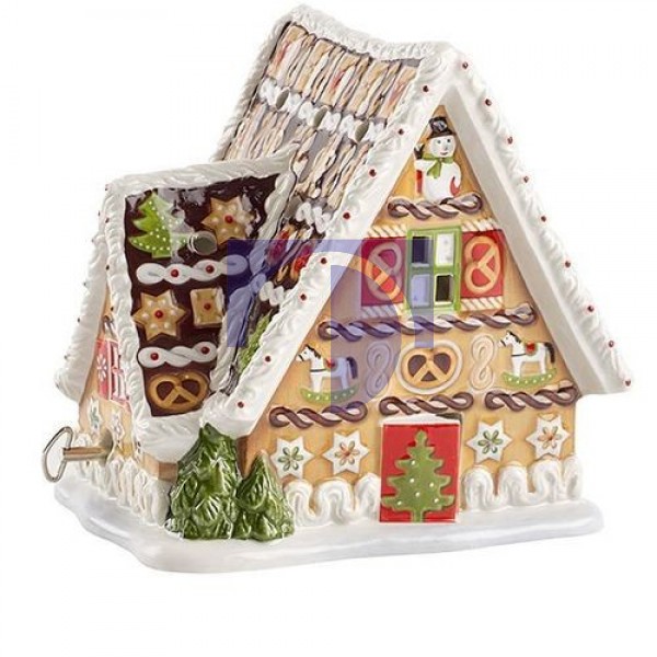 Музыкальная шкатулка Пряничный домик 16x13x16 см Christmas Toys Villeroy & Boch Музыкальная шкатулка Пряничный домик 16x13x16 см Christmas Toys Villeroy & Boch
