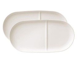 Набор из двух керамических подносов 33 х 16 см Soup Passion Villeroy & Boch