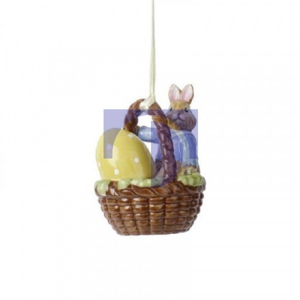 Подвеска Кролик Макс в корзинке 5 см Bunny Tales Villeroy & Boch Подвеска Кролик Макс в корзинке 5 см Bunny Tales Villeroy & Boch