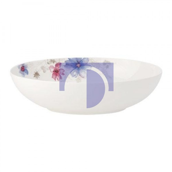 Сервірувальне блюдо овальне 32 см Mariefleur Gris Basic Villeroy & Boch Сервірувальне блюдо овальне 32 см Mariefleur Gris Basic Villeroy & Boch