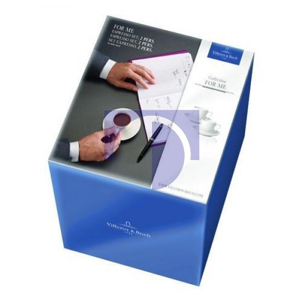 Набір з двох чашок для еспресо з блюдцями For Me Villeroy & Boch Набір з двох чашок для еспресо з блюдцями For Me Villeroy & Boch