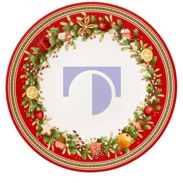 Тарілка столова 27 см Winter Bakery Delight Villeroy & Boch Тарілка столова 27 см Winter Bakery Delight Villeroy & Boch