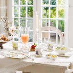 Тарелка для завтрака 23x23 см Quinsai Garden Villeroy & Boch Тарелка для завтрака 23x23 см Quinsai Garden Villeroy & Boch
