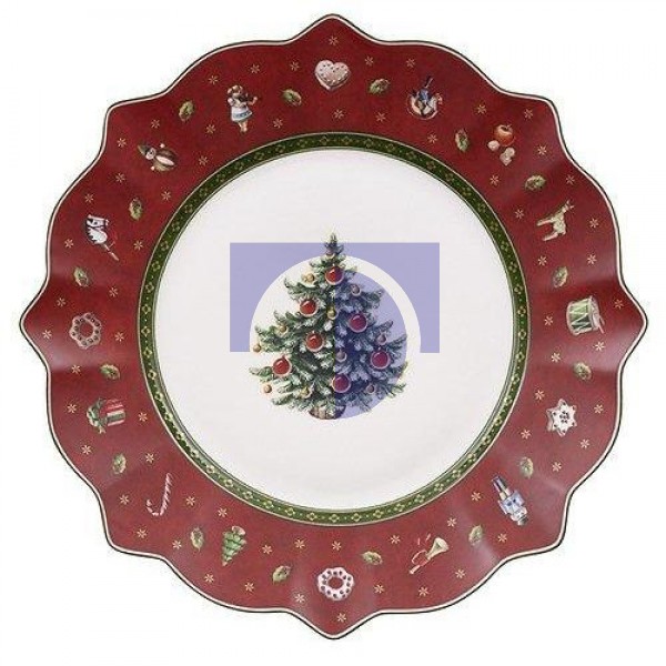 Тарелка для завтрака красная 24 см Toy's Delight Villeroy & Boch Тарелка для завтрака красная 24 см Toy's Delight Villeroy & Boch