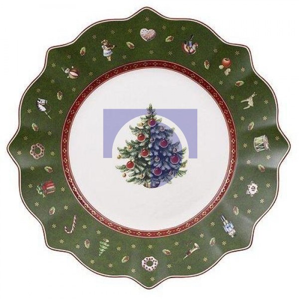 Тарелка для завтрака зеленая 24 см Toy's Delight Villeroy & Boch Тарелка для завтрака зеленая 24 см Toy's Delight Villeroy & Boch
