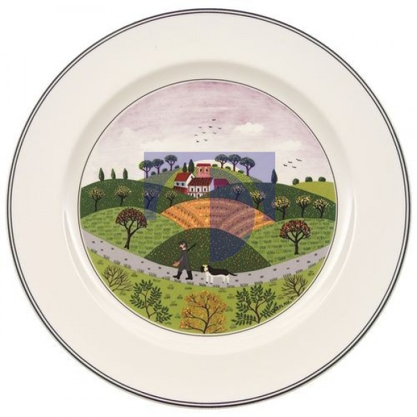 Тарелка Охотник 27 см Design Naif Villeroy & Boch Тарелка Охотник 27 см Design Naif Villeroy & Boch