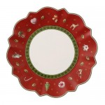 Тарелка пирожковая красная 17 см Toy's Delight Villeroy & Boch