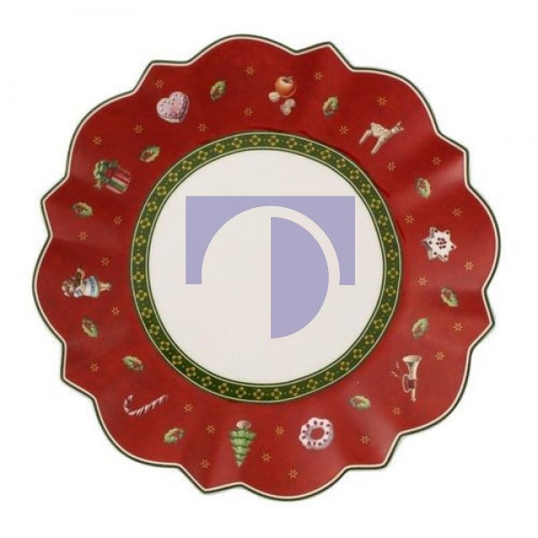 Тарелка пирожковая красная 17 см Toy's Delight Villeroy & Boch