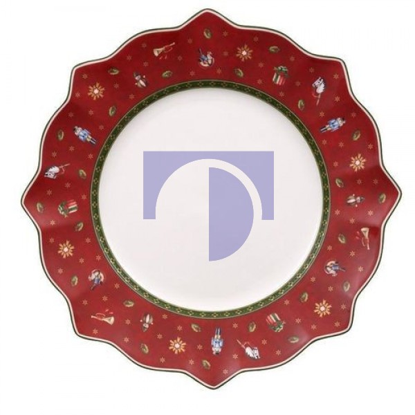 Тарелка столовая красная 29 см Toy's Delight Villeroy & Boch Тарелка столовая красная 29 см Toy's Delight Villeroy & Boch