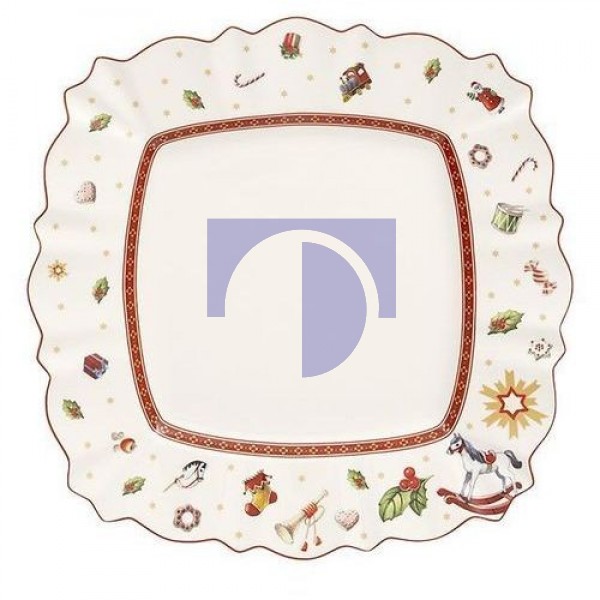 Тарелка столовая квадратная 28,5 см Toy's Delight Villeroy & Boch Тарелка столовая квадратная 28,5 см Toy's Delight Villeroy & Boch