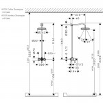 Carlton Душевой гарнитур цвет Satinox Axor 27980810