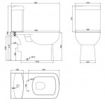 Comfort Унитаз напольный компакт Devit 3110123 Comfort Унитаз напольный компакт Devit 3110123