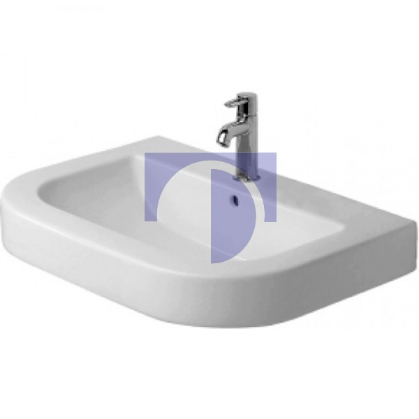Happy D. Раковина с 3 отверстиями Duravit 0417650025 Happy D. Раковина с 3 отверстиями Duravit 0417650025