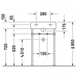 Vero Раковина 500х470 мм Duravit 0454500000 Vero Раковина 500х470 мм Duravit 0454500000