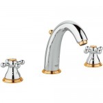 Sinfonia Смеситель для раковины на 3 отверстия хром / золото Grohe 20015IG0 Sinfonia Смеситель для раковины на 3 отверстия хром / золото Grohe 20015IG0